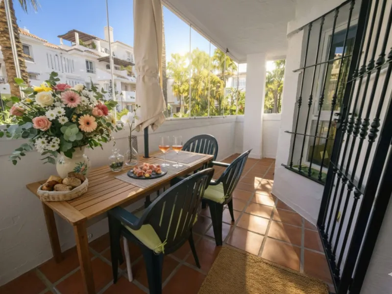 Apartment - Ground Floor Apartment в продаже в Marbella, Málaga. В доме 1 спален и 1 ванных комнат. Площадь дома 91 м²