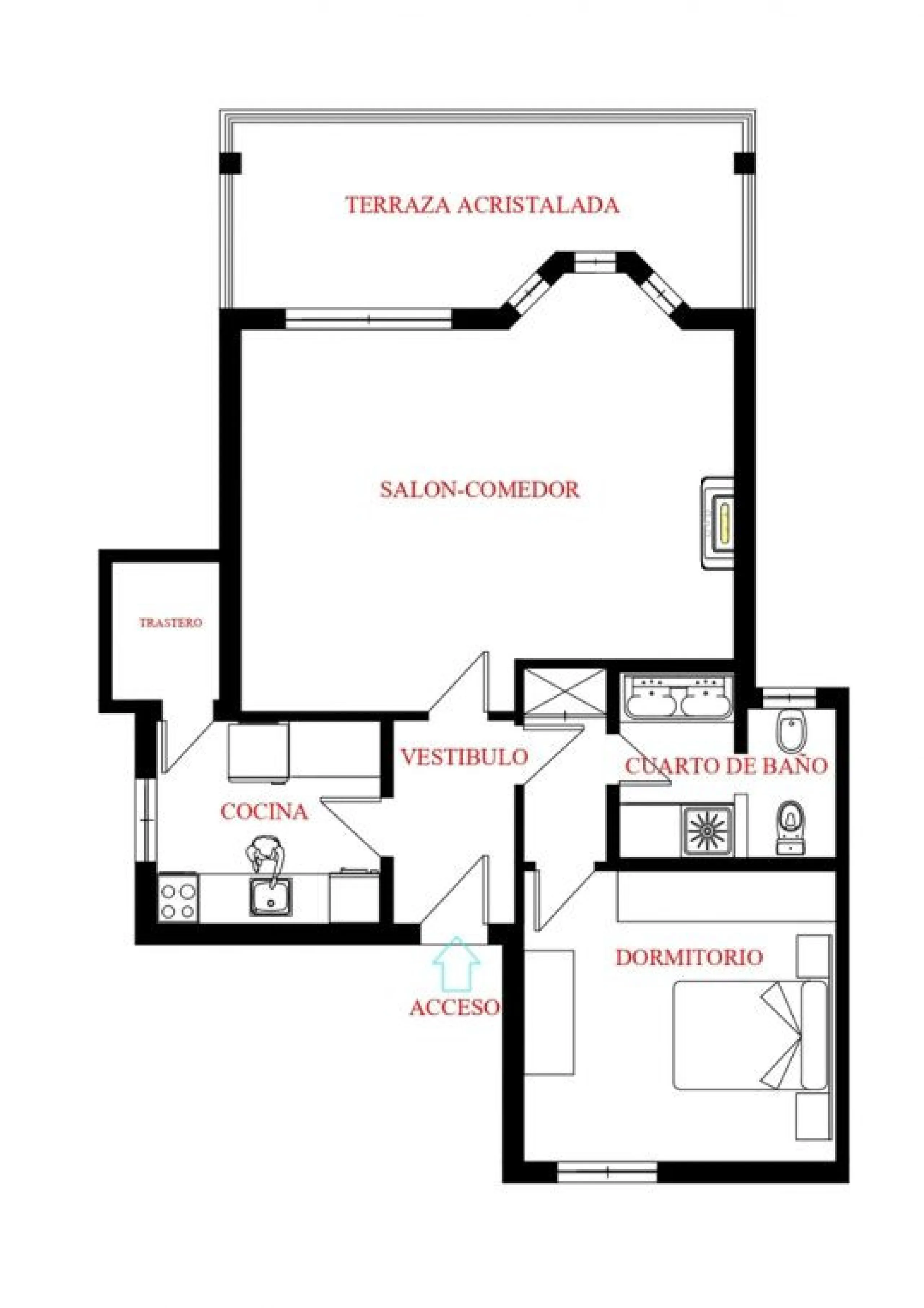 Apartment - Ground Floor Apartment в продаже в Marbella, Málaga. В доме 1 спален и 1 ванных комнат. Площадь дома 91 м²