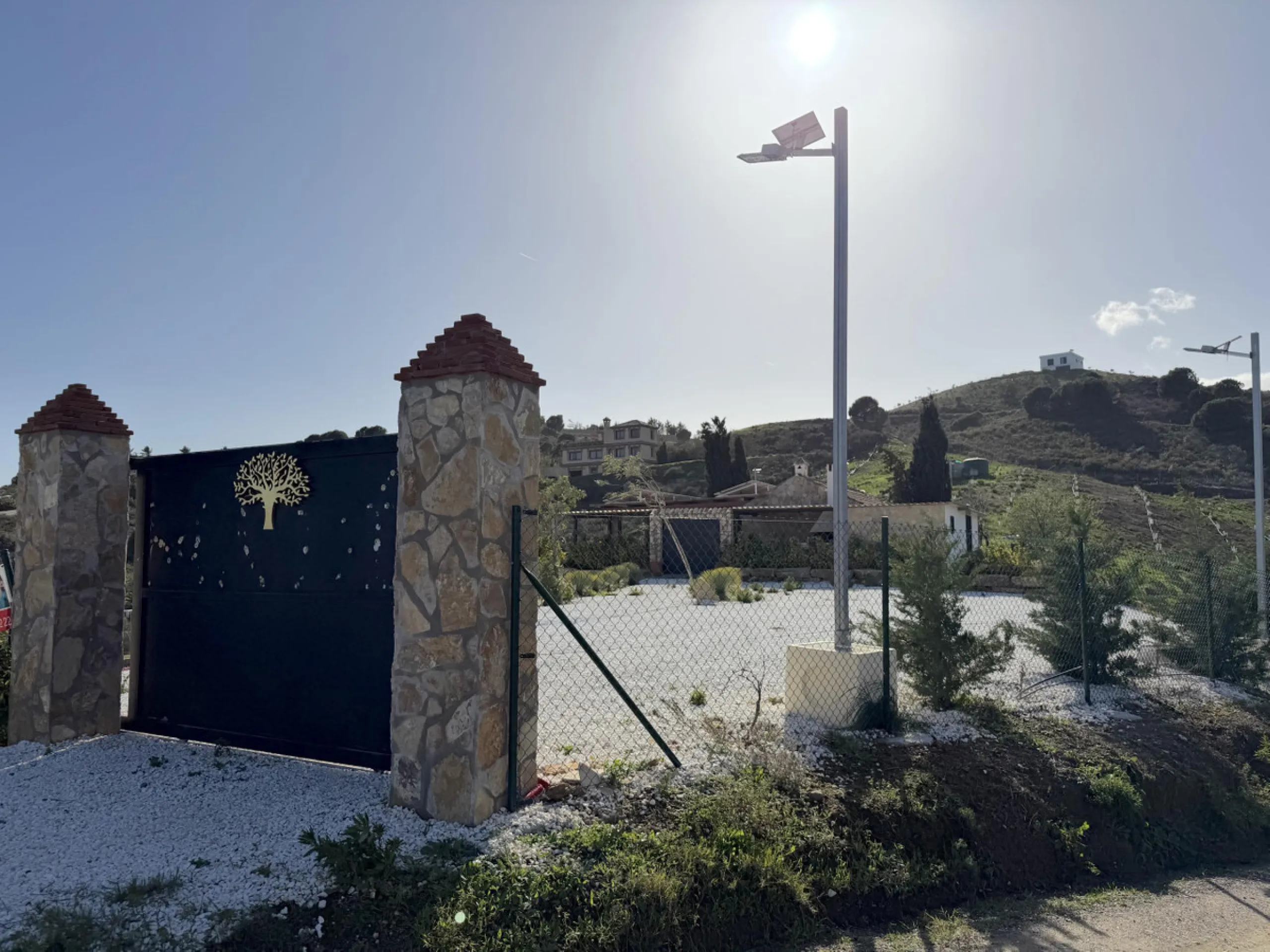 Country Estate in Mijas Costa: 14,000 m2 with newly planted olive trees, Sustainable Housing and Great Potential for Events
