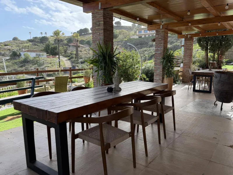 Country Estate in Mijas Costa: 14,000 m2 with newly planted olive trees, Sustainable Housing and Great Potential for Events