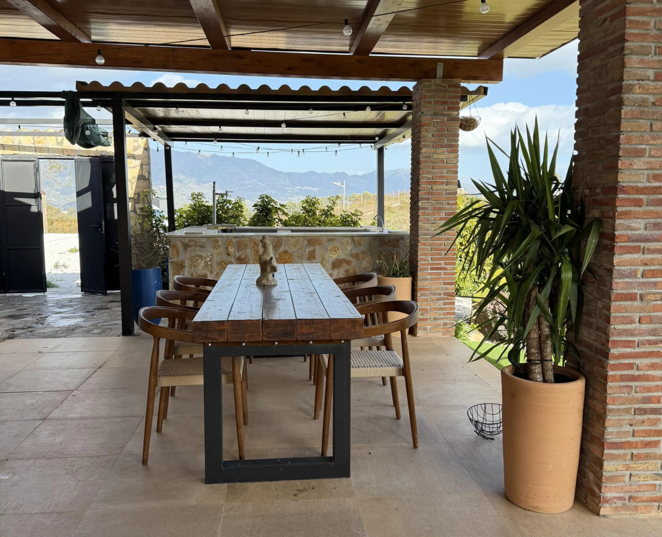 Country Estate in Mijas Costa: 14,000 m2 with newly planted olive trees, Sustainable Housing and Great Potential for Events