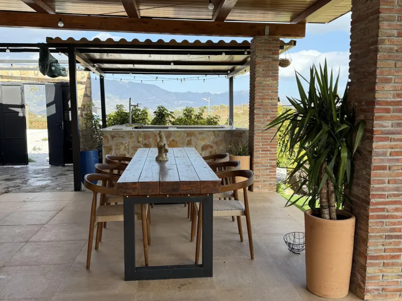 Country Estate in Mijas Costa: 14,000 m2 with newly planted olive trees, Sustainable Housing and Great Potential for Events