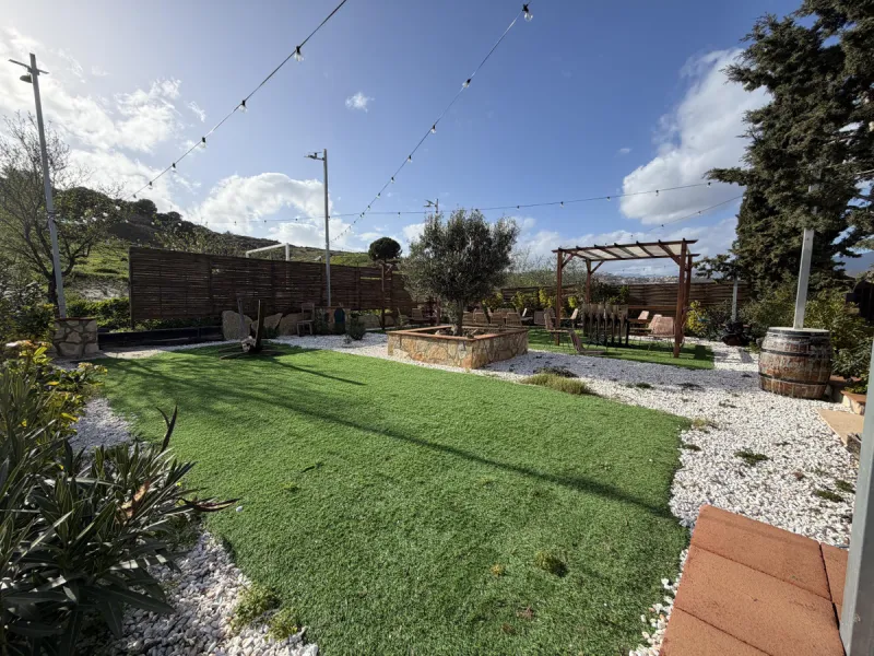 Country Estate in Mijas Costa: 14,000 m2 with newly planted olive trees, Sustainable Housing and Great Potential for Events