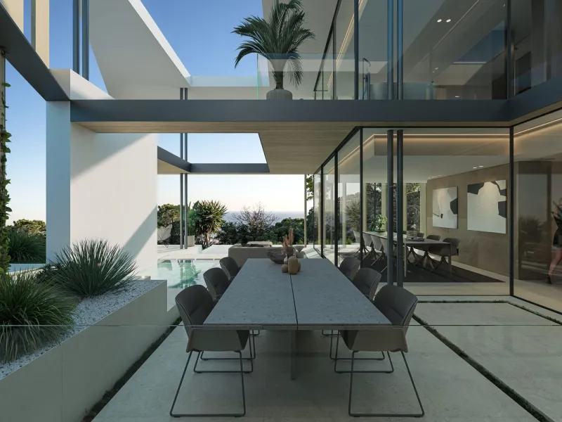 Luxe-Villa in Neubau in Premia de Dalt, Barcelona