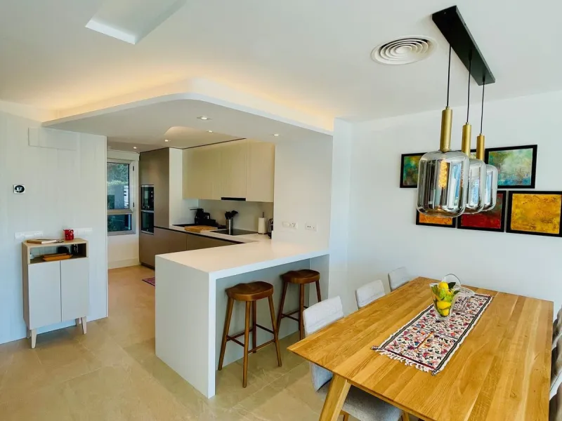 Rare opportunity: Luxurious townhouse with modern glass lift in La Cala Golf Resort.