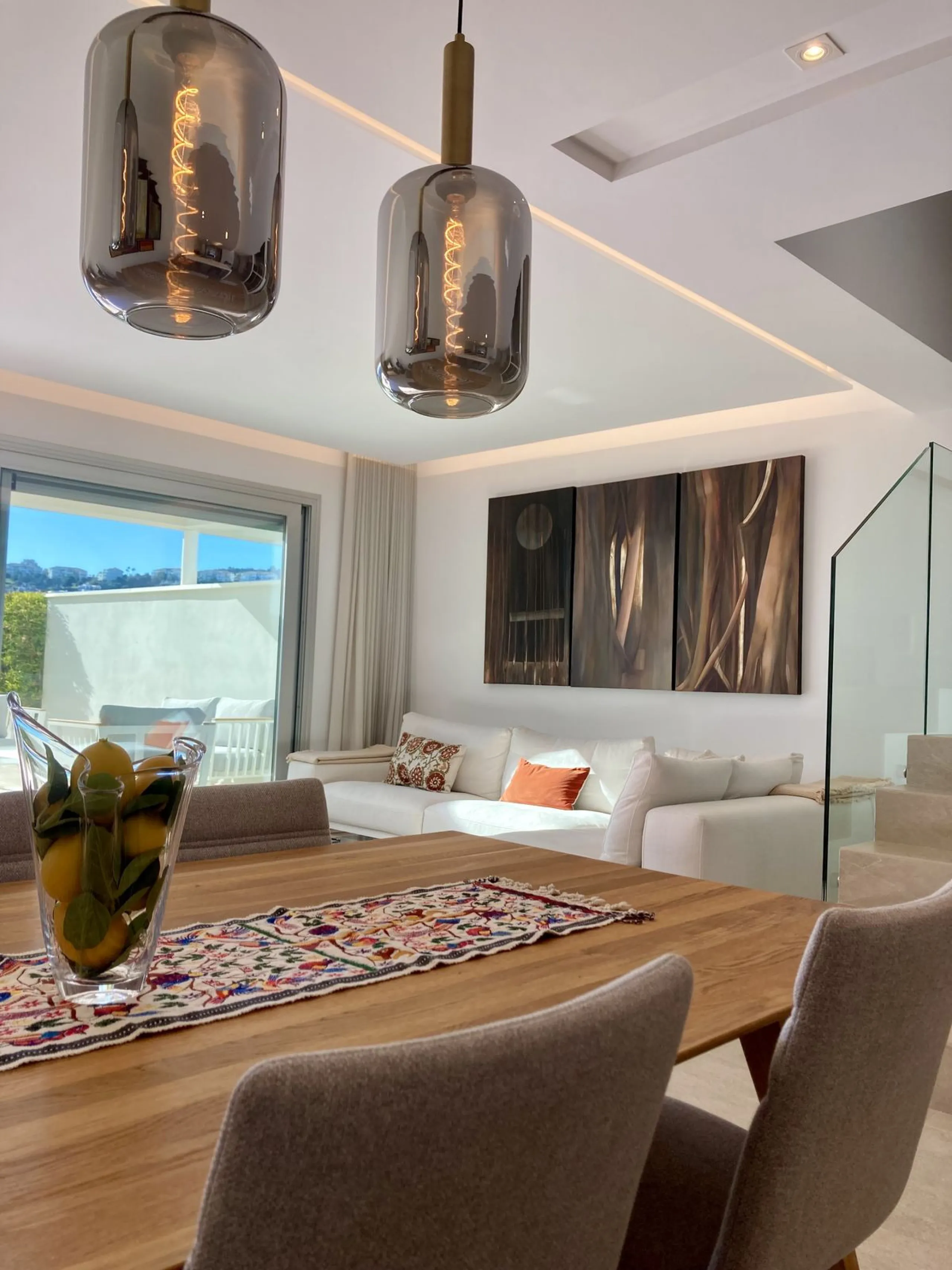 Rare opportunity: Luxurious townhouse with modern glass lift in La Cala Golf Resort.