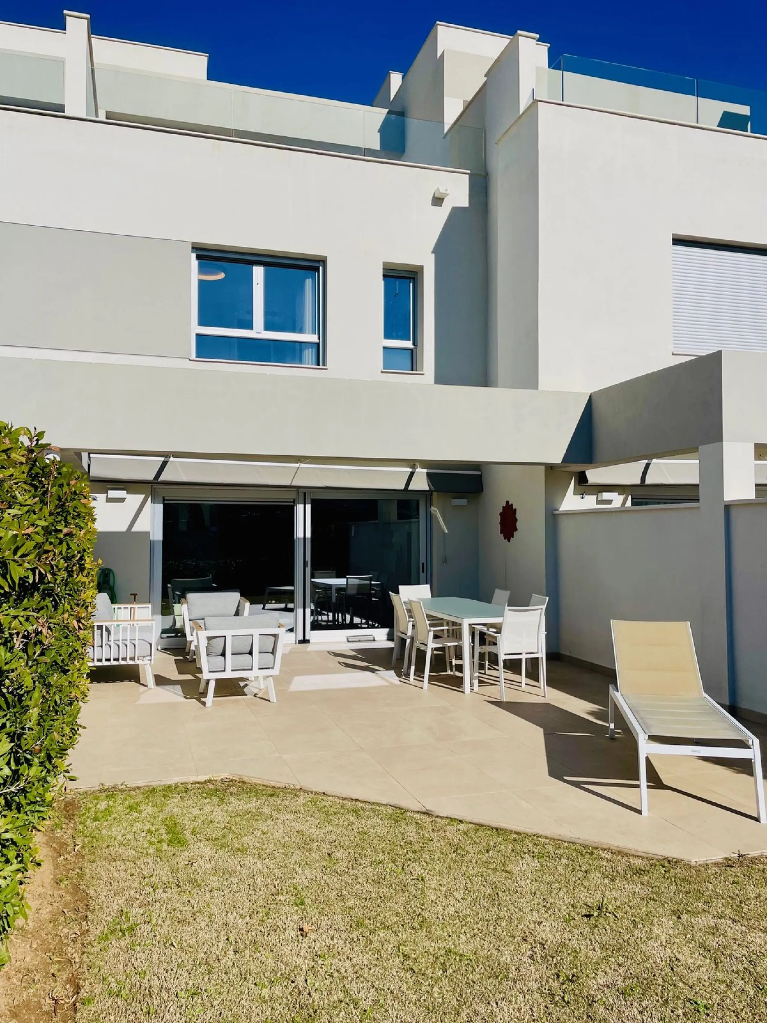 Rare opportunity: Luxurious townhouse with modern glass lift in La Cala Golf Resort.
