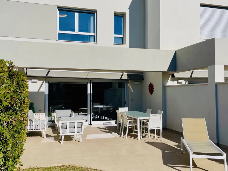 Rare opportunity: Luxurious townhouse with modern glass lift in La Cala Golf Resort.