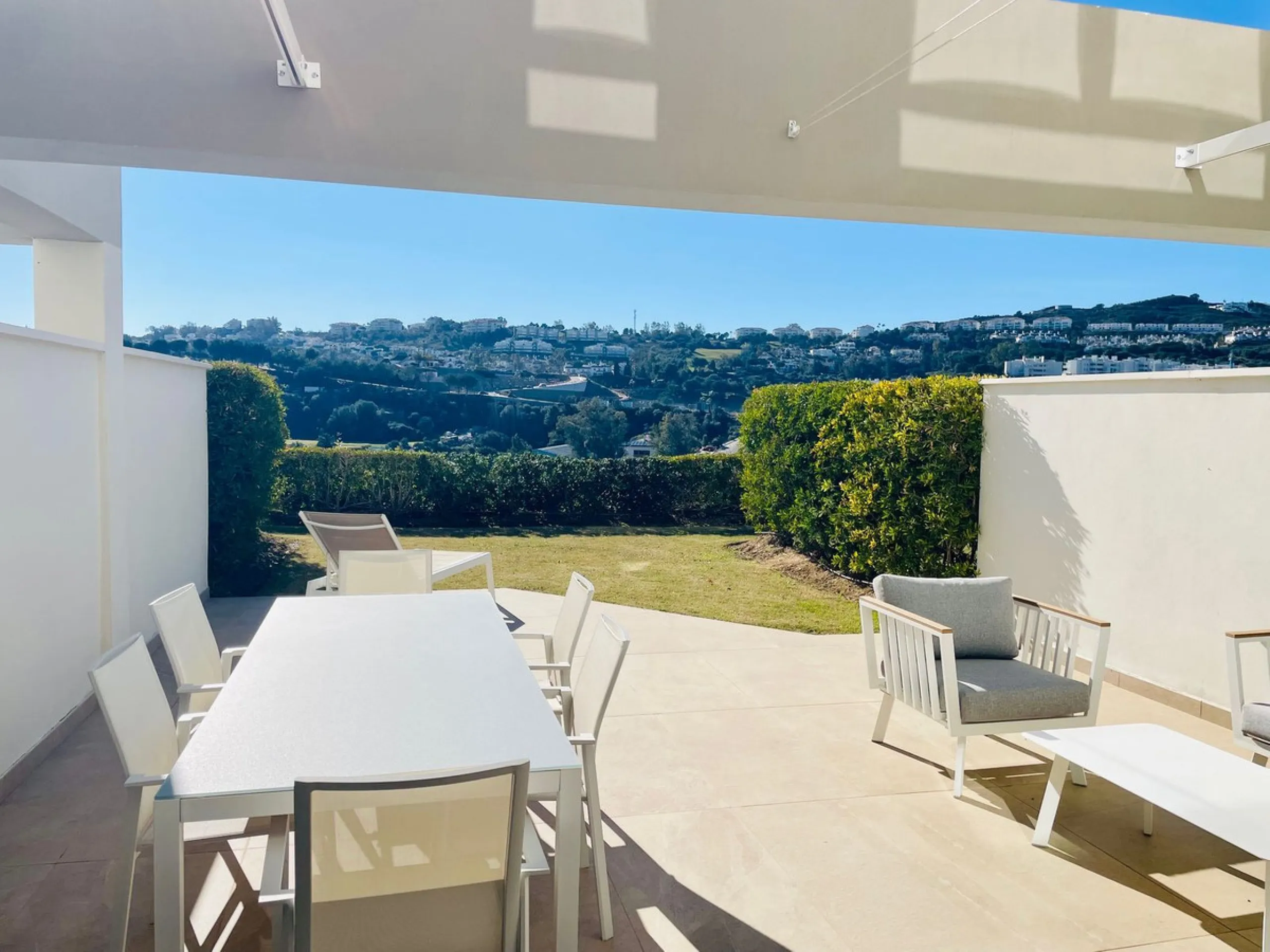 Rare opportunity: Luxurious townhouse with modern glass lift in La Cala Golf Resort.