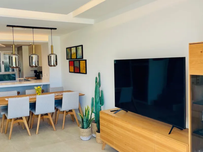 Rare opportunity: Luxurious townhouse with modern glass lift in La Cala Golf Resort.