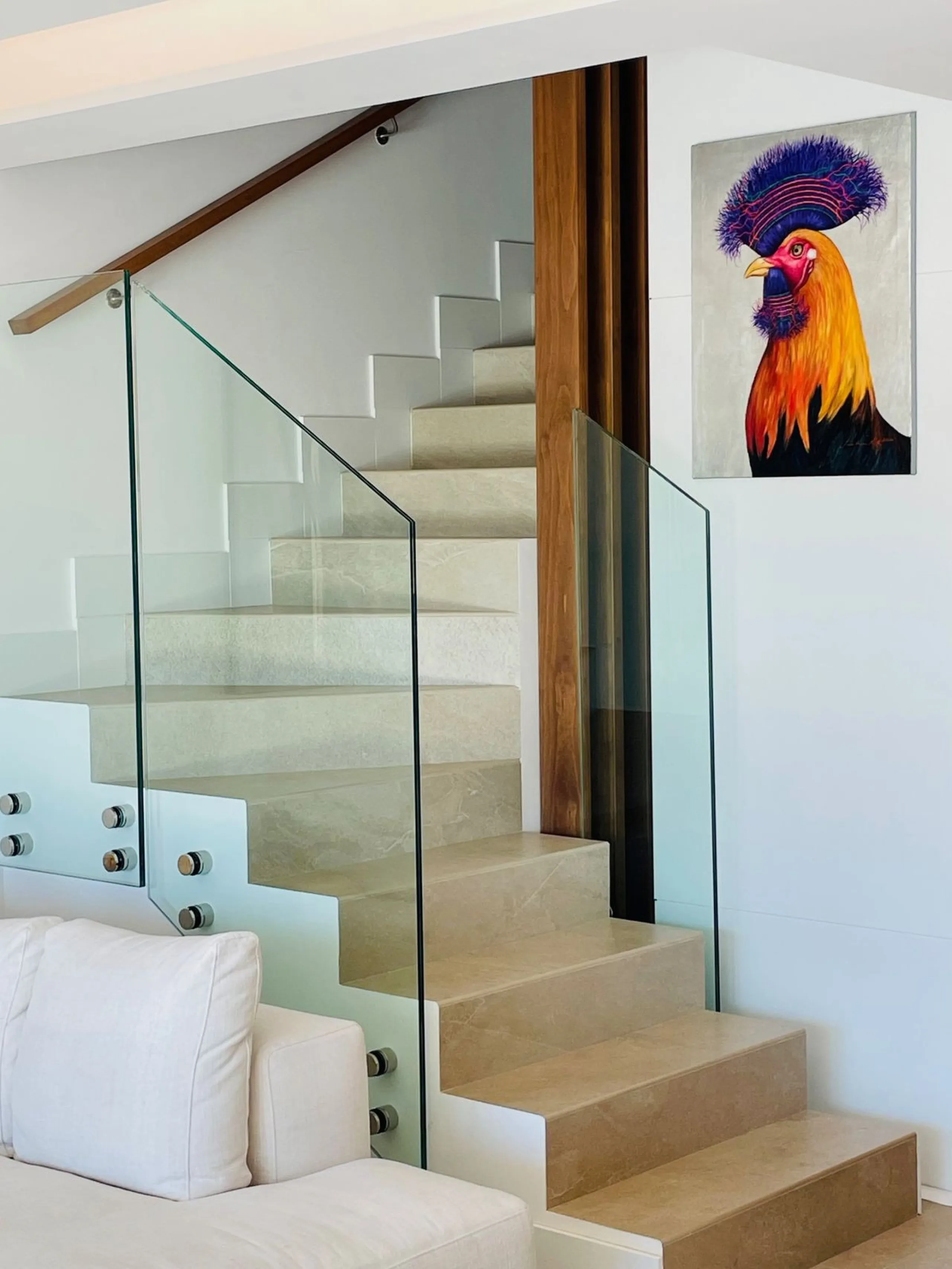 Rare opportunity: Luxurious townhouse with modern glass lift in La Cala Golf Resort.
