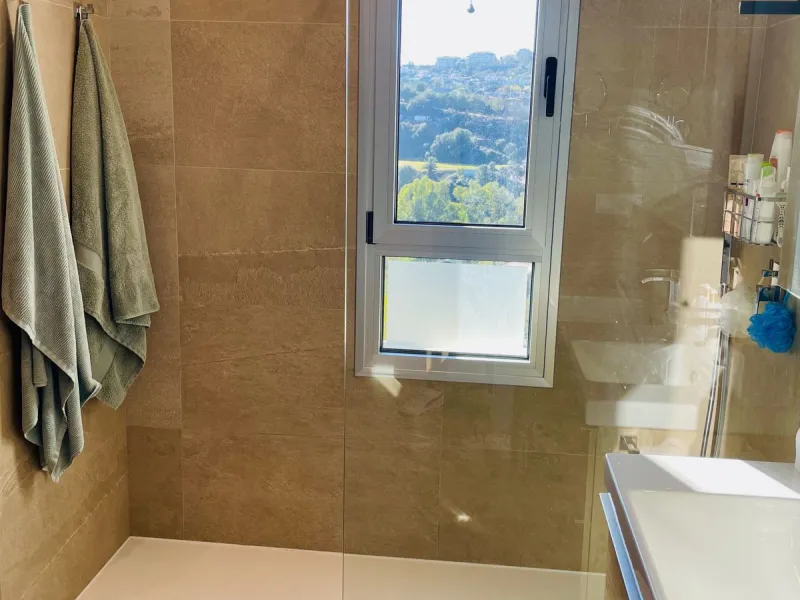Rare opportunity: Luxurious townhouse with modern glass lift in La Cala Golf Resort.