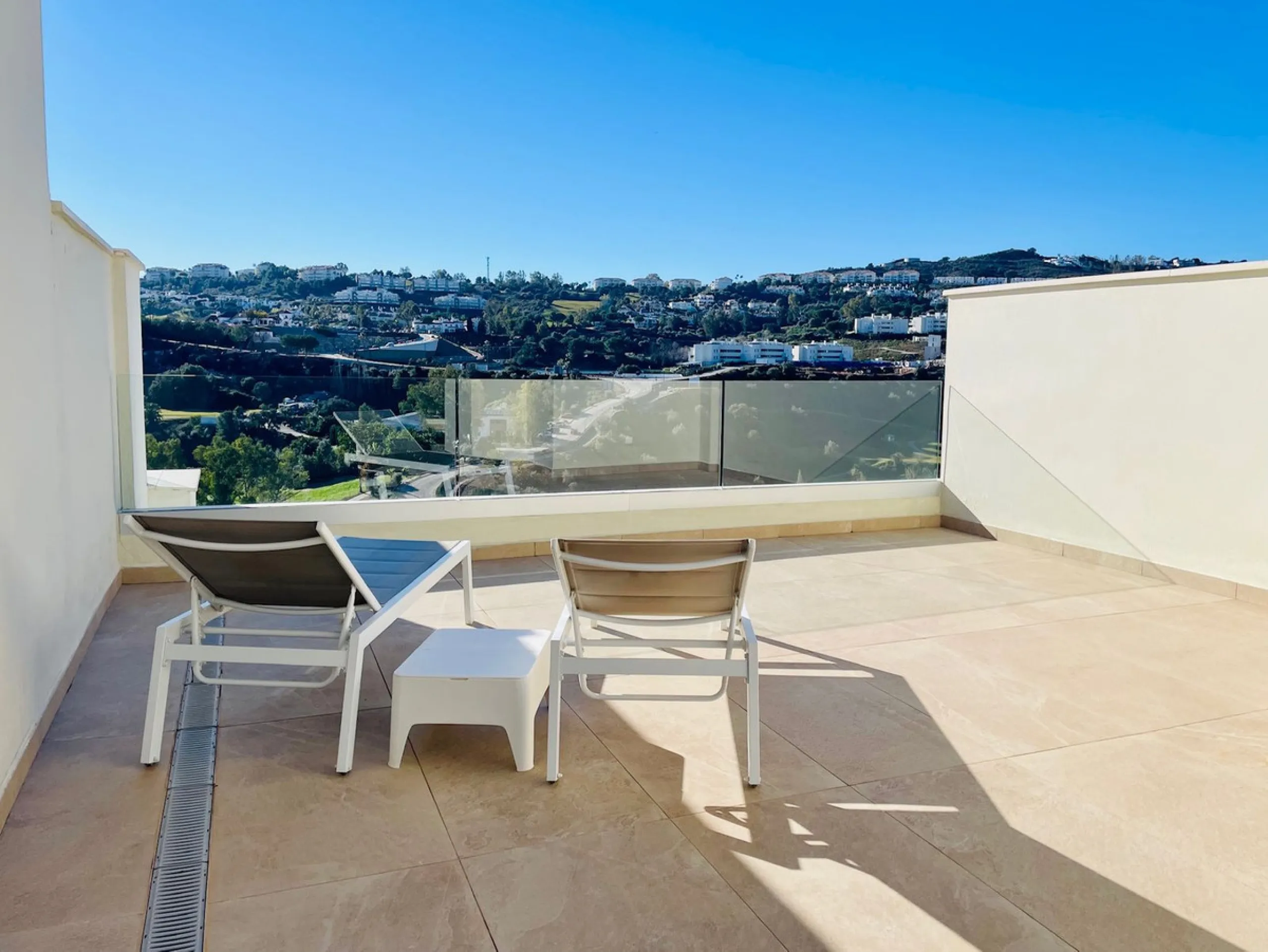 Rare opportunity: Luxurious townhouse with modern glass lift in La Cala Golf Resort.