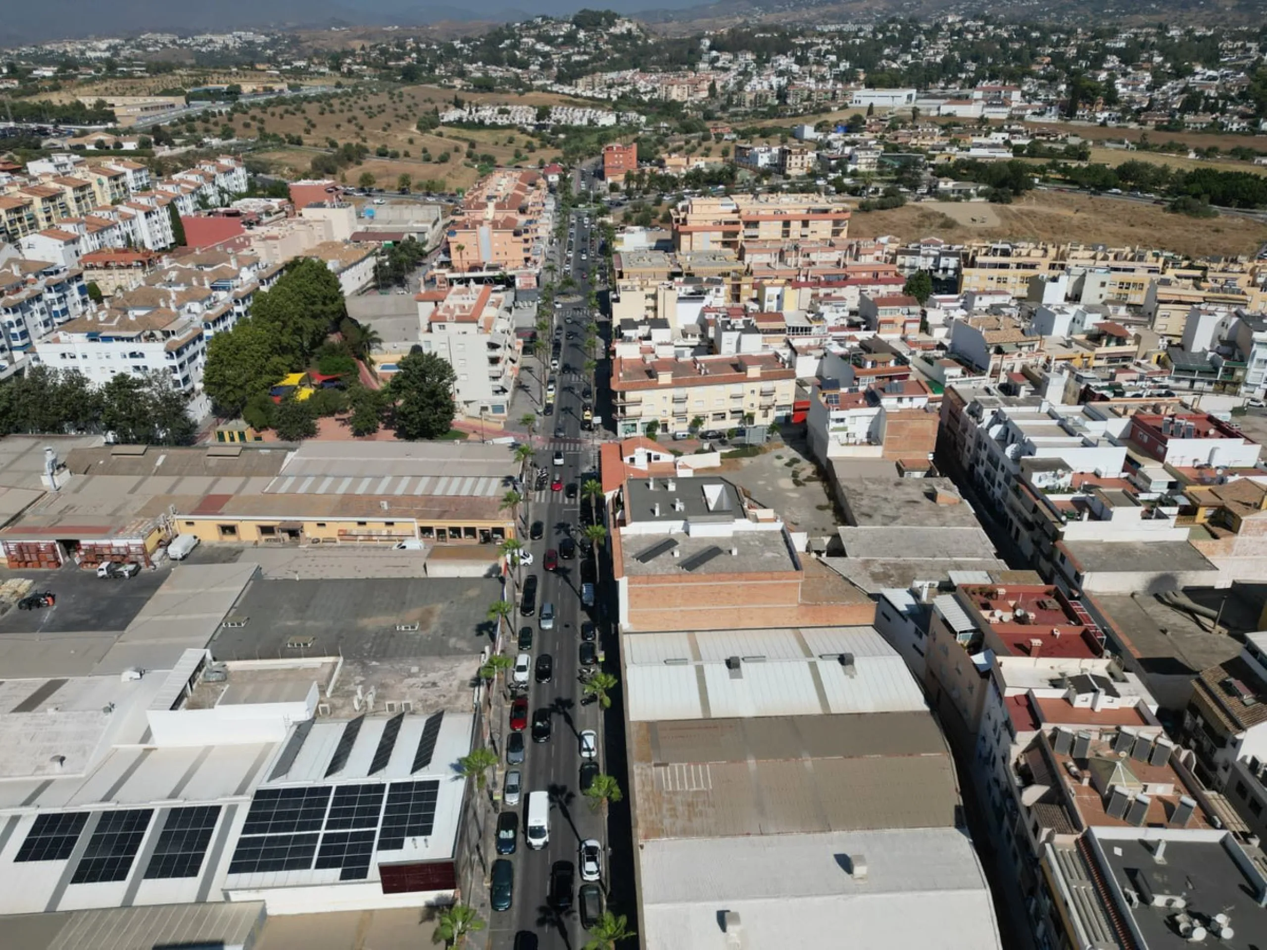 Unique opportunity in the heart of Mijas – Industrial warehouse with residential unit and development potential