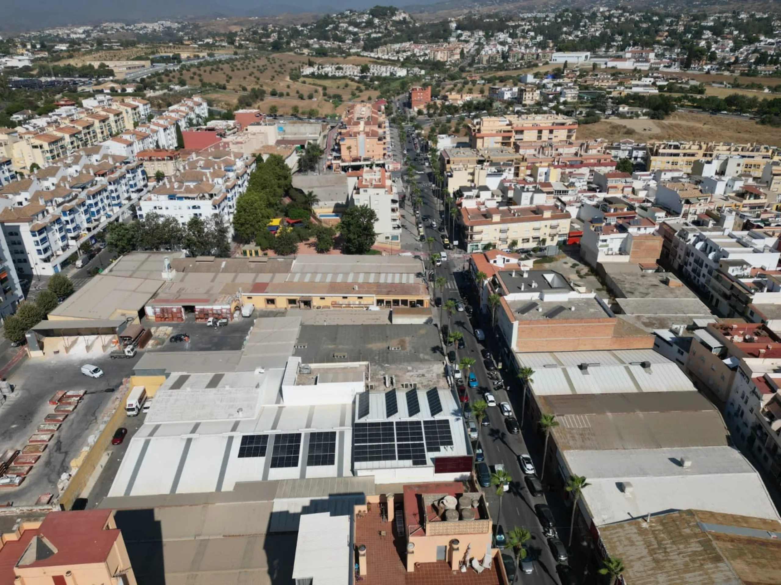 Unique opportunity in the heart of Mijas – Industrial warehouse with residential unit and development potential