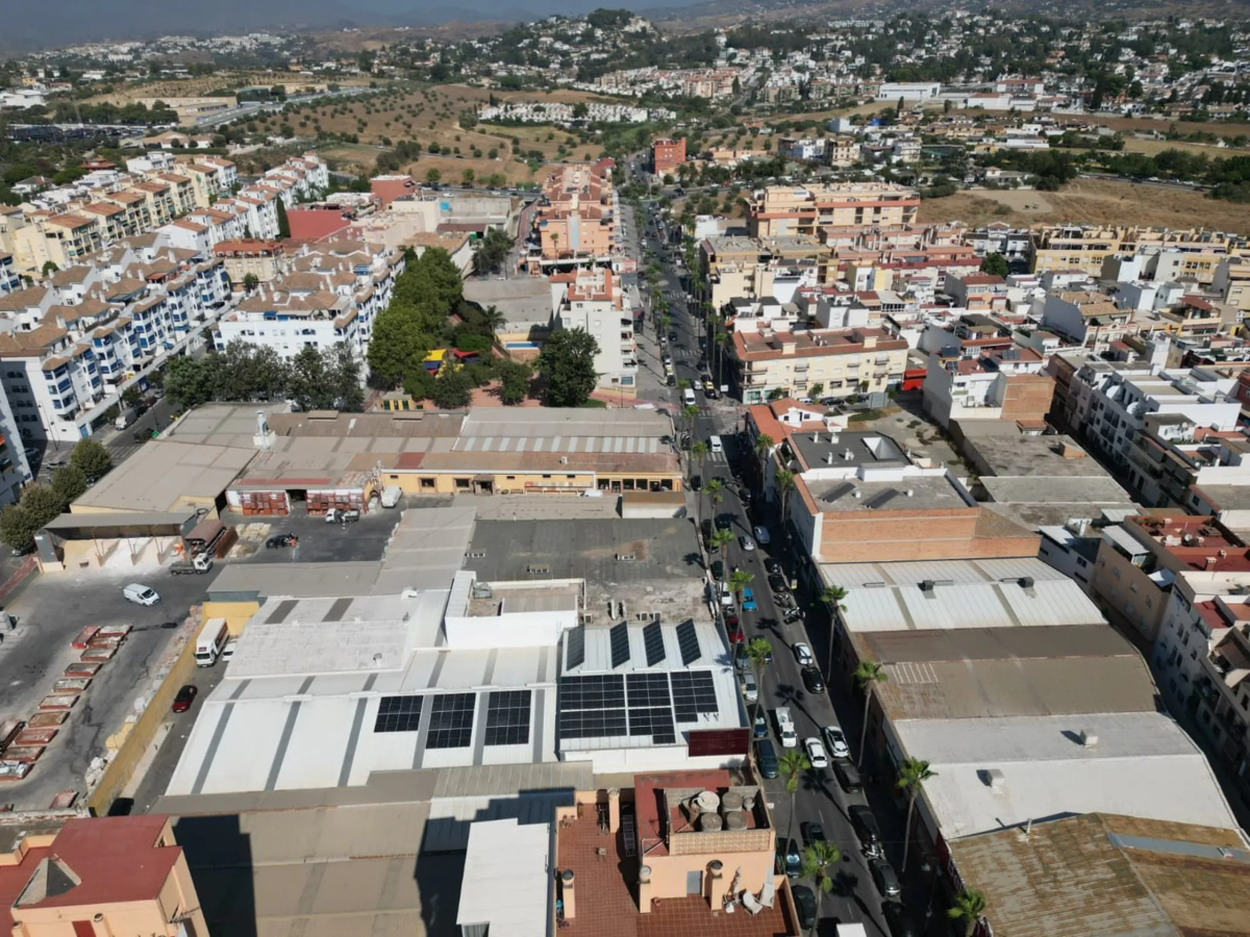 Unique opportunity in the heart of Mijas – Industrial warehouse with residential unit and development potential
