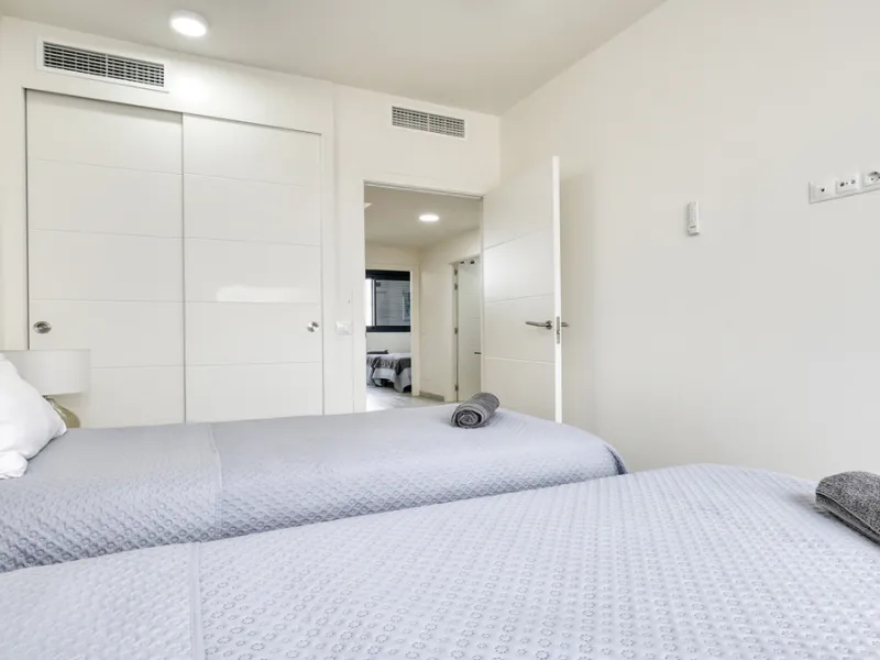 This stylish three bedroom townhouse is set within the popular Golden View I development, an elevated residential community known for its open sea views that stretch all the way to Gibraltar and the coast of Morocco. Thanks to its southwest facing orienta