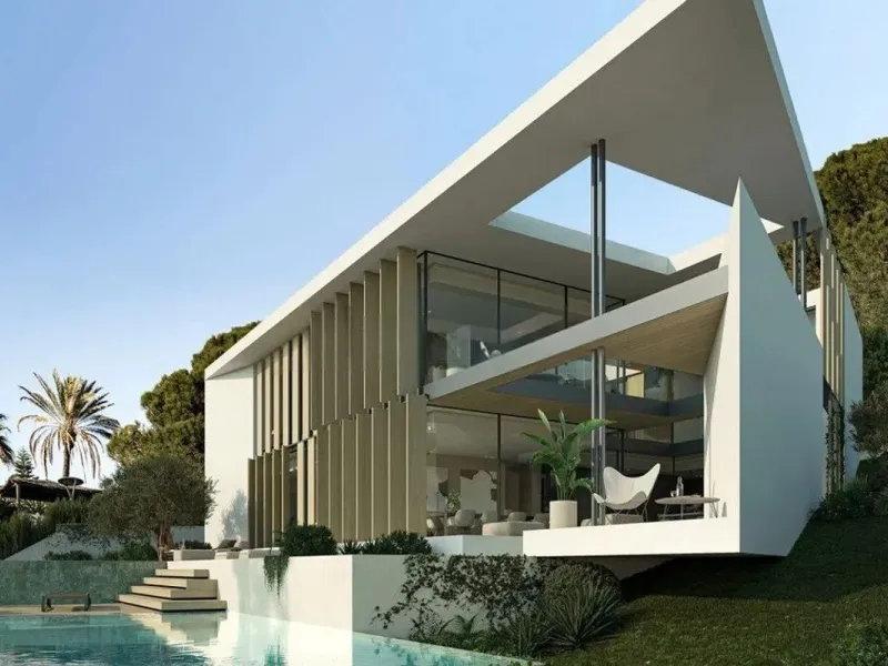 Luxe-Villa in Neubau in Premia de Dalt, Barcelona
