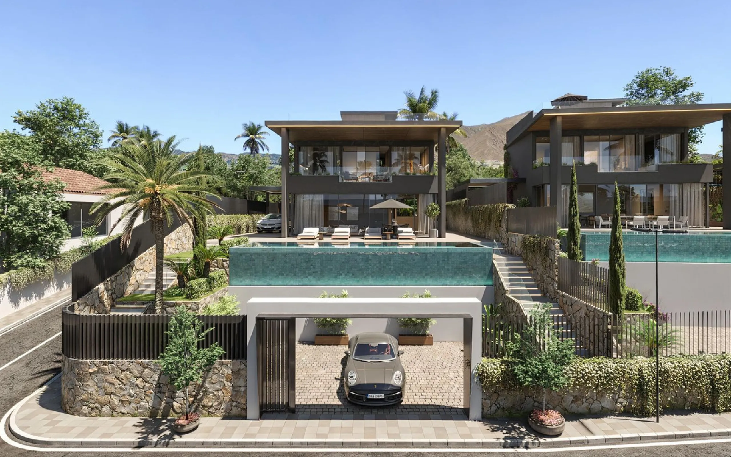 Plot - Residential Plot в продаже в Estepona, Málaga. Площадь дома 300 м². Площадь участка 1000 м²