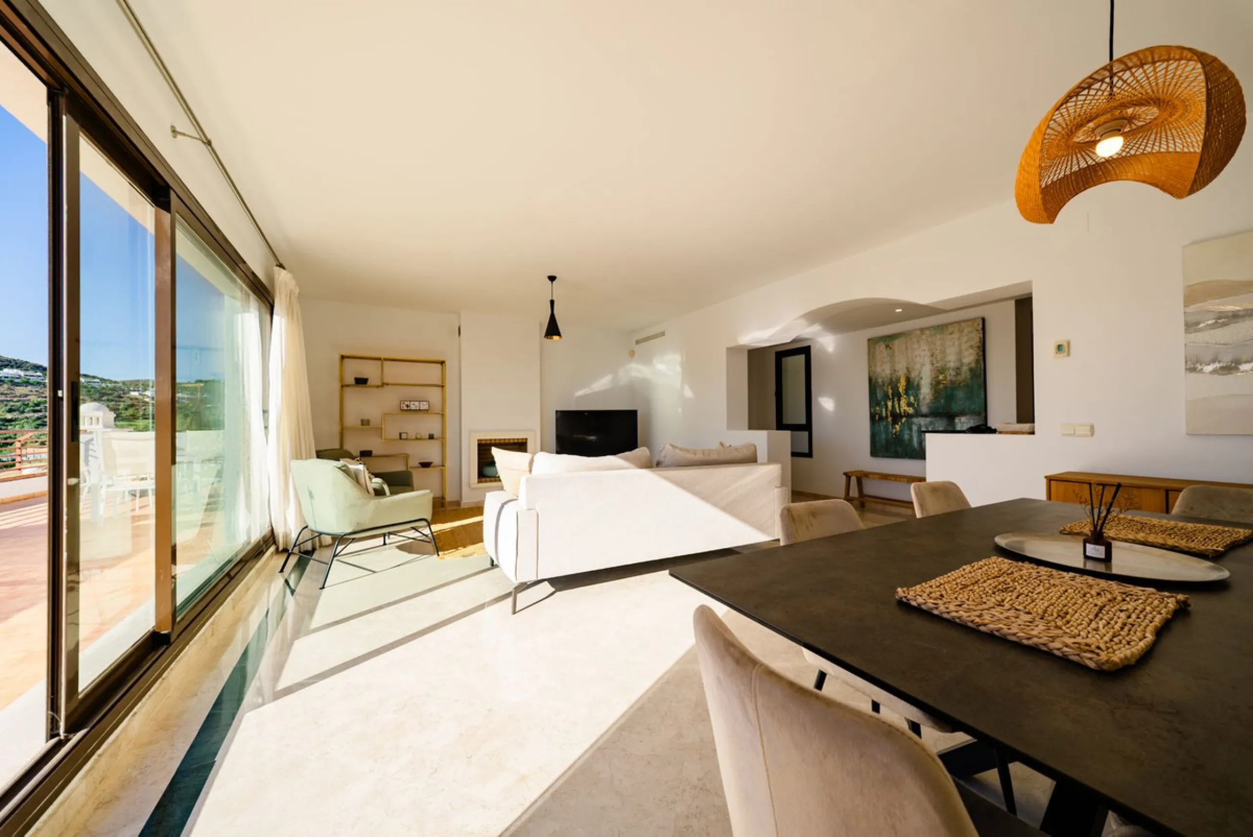 Luxury Penthouse with Tourist License & Exceptional 147 sqm Terrace in Exclusive Albatross, Casares Costa