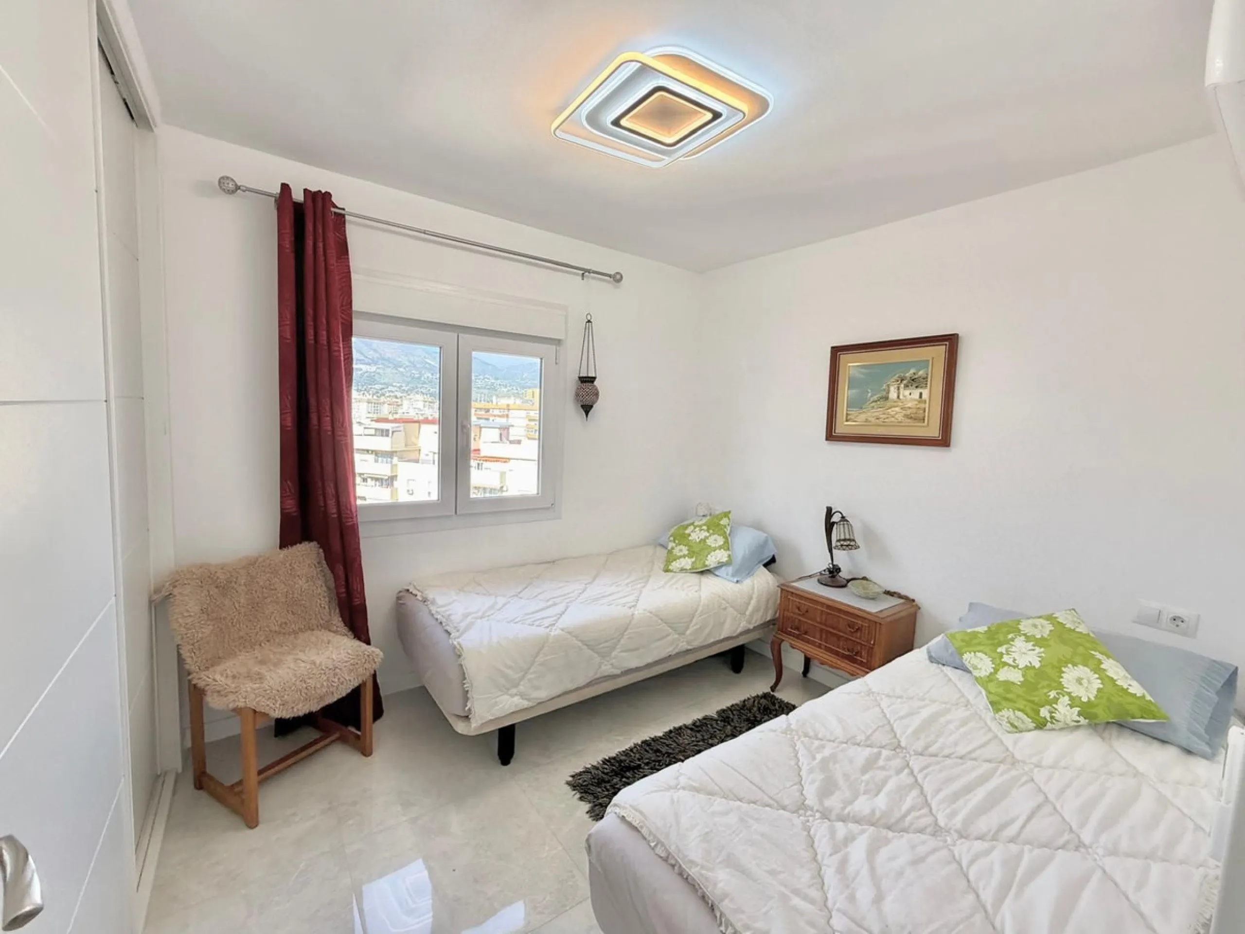 .Top-Floor Apartment in the Heart of Fuengirola with Open Views & Afternoon Sun