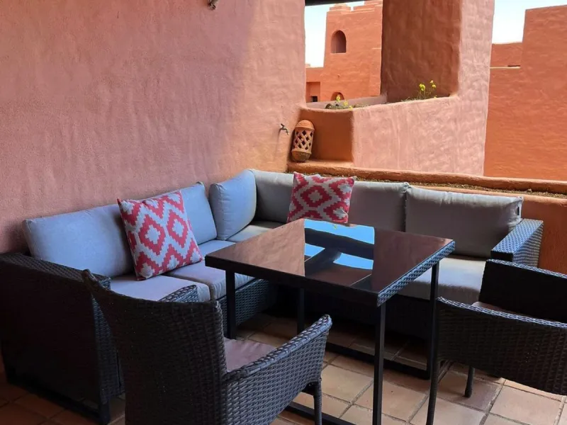 Semi-Furnished Apartment in the Exclusive Urb. Coto Real Duquesa, Manilva – 4 Pools and Move-In Ready!