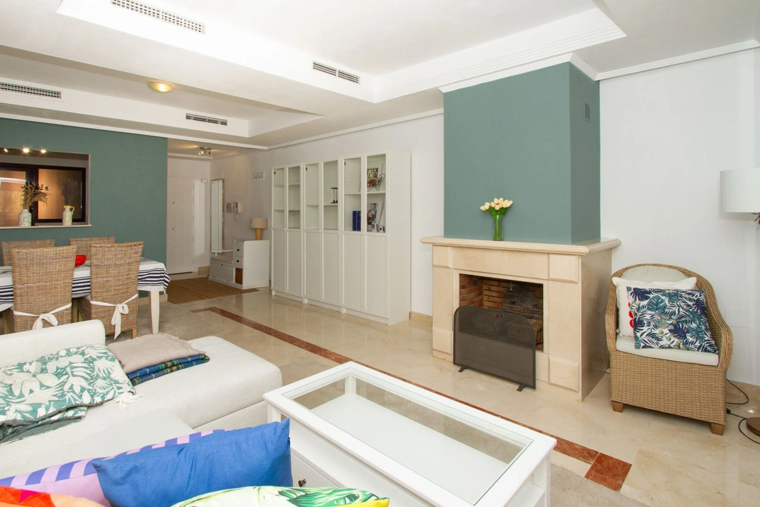 Wonderful single  level two bedroom penthouse on a luxury development.