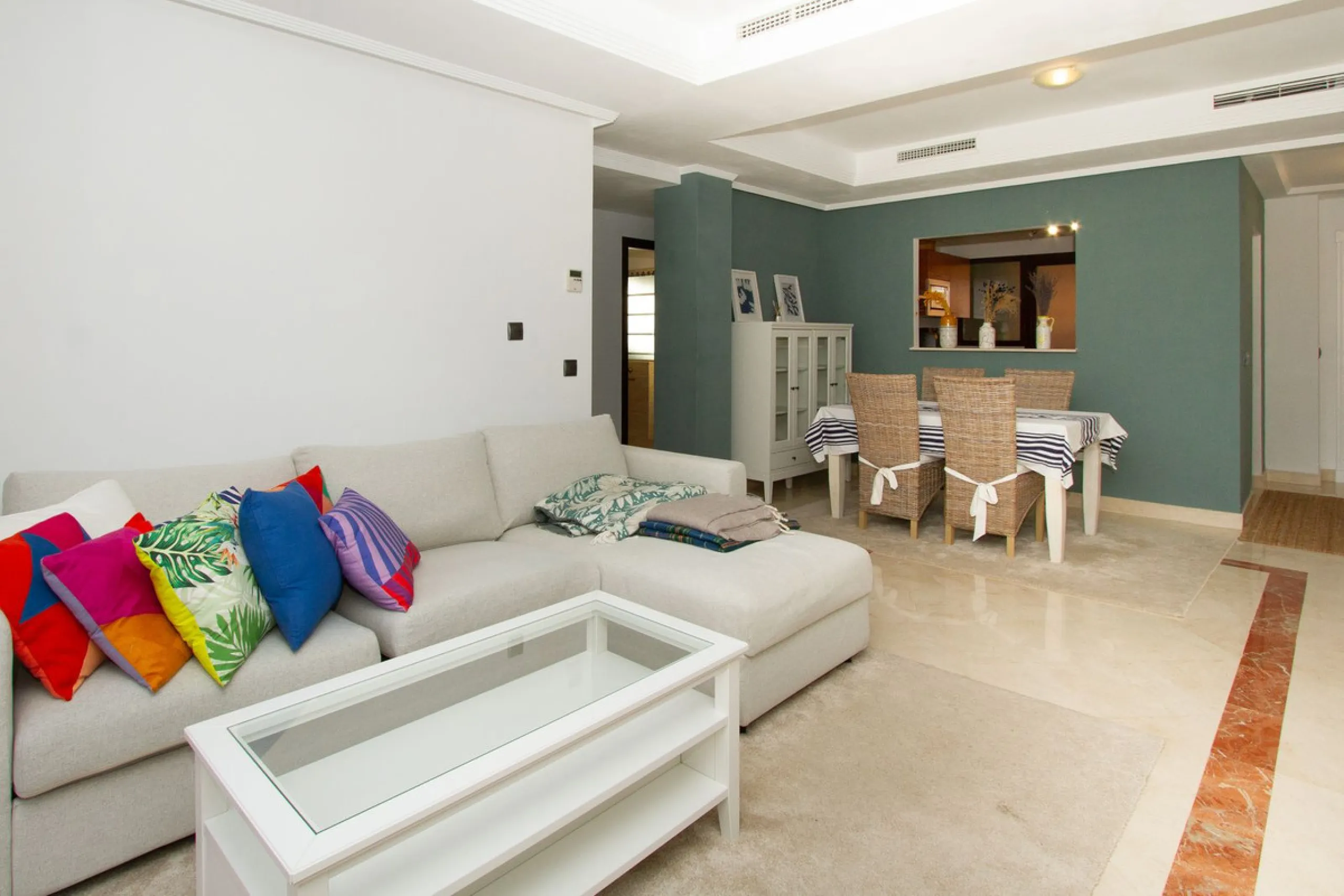 Wonderful single  level two bedroom penthouse on a luxury development.