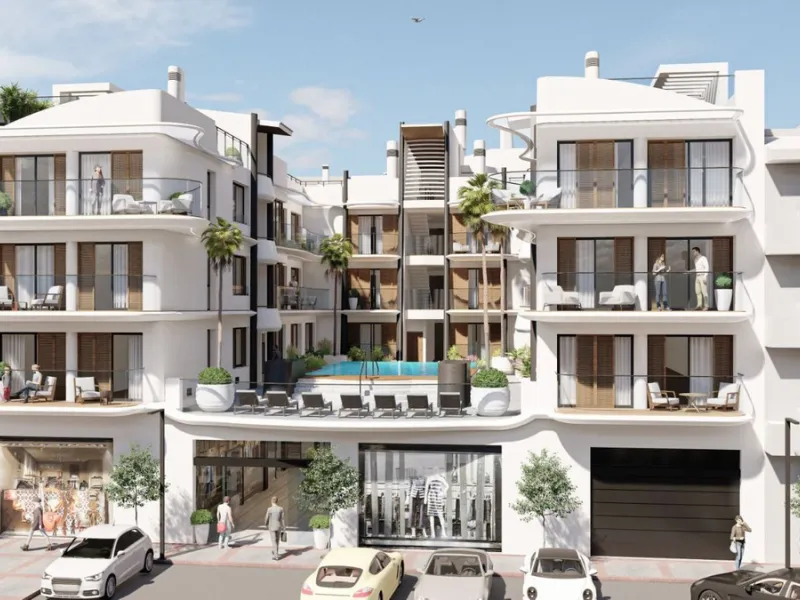 Beautiful and charming apartment for sale in the centre of Estepona, located just a few metres from the iconic La Rada beach, in one of the most sought-after and privileged areas of the town.