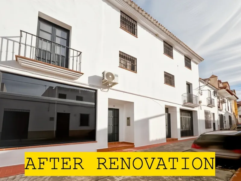 We are pleased to present this unique investment opportunity in the heart of Riogordo (Málaga): a substantial village house with a total built area of 381 m², distributed over three floors on a 323 m² urban residential plot. Constructed in 2005 and legall