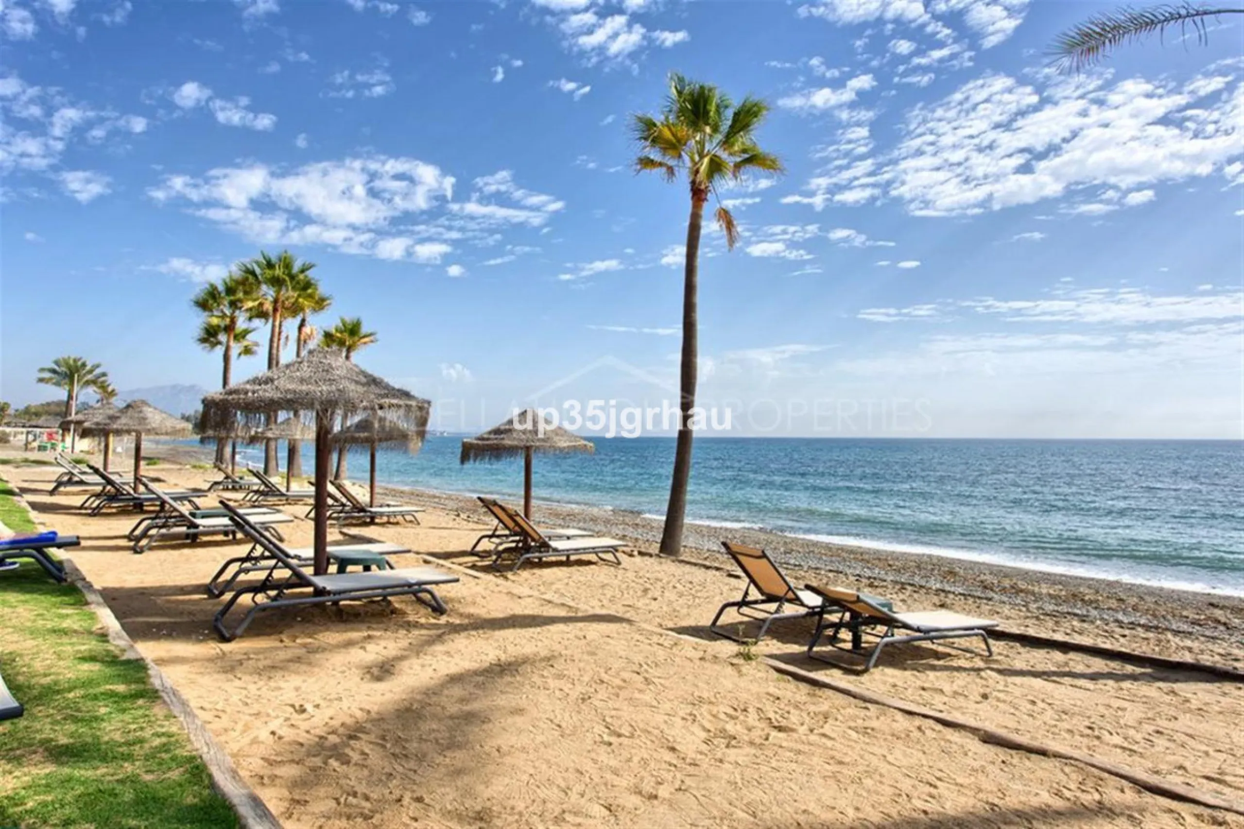 Studio in the center of Estepona, 50 meters from the beach, in a quiet alley on the first floor.