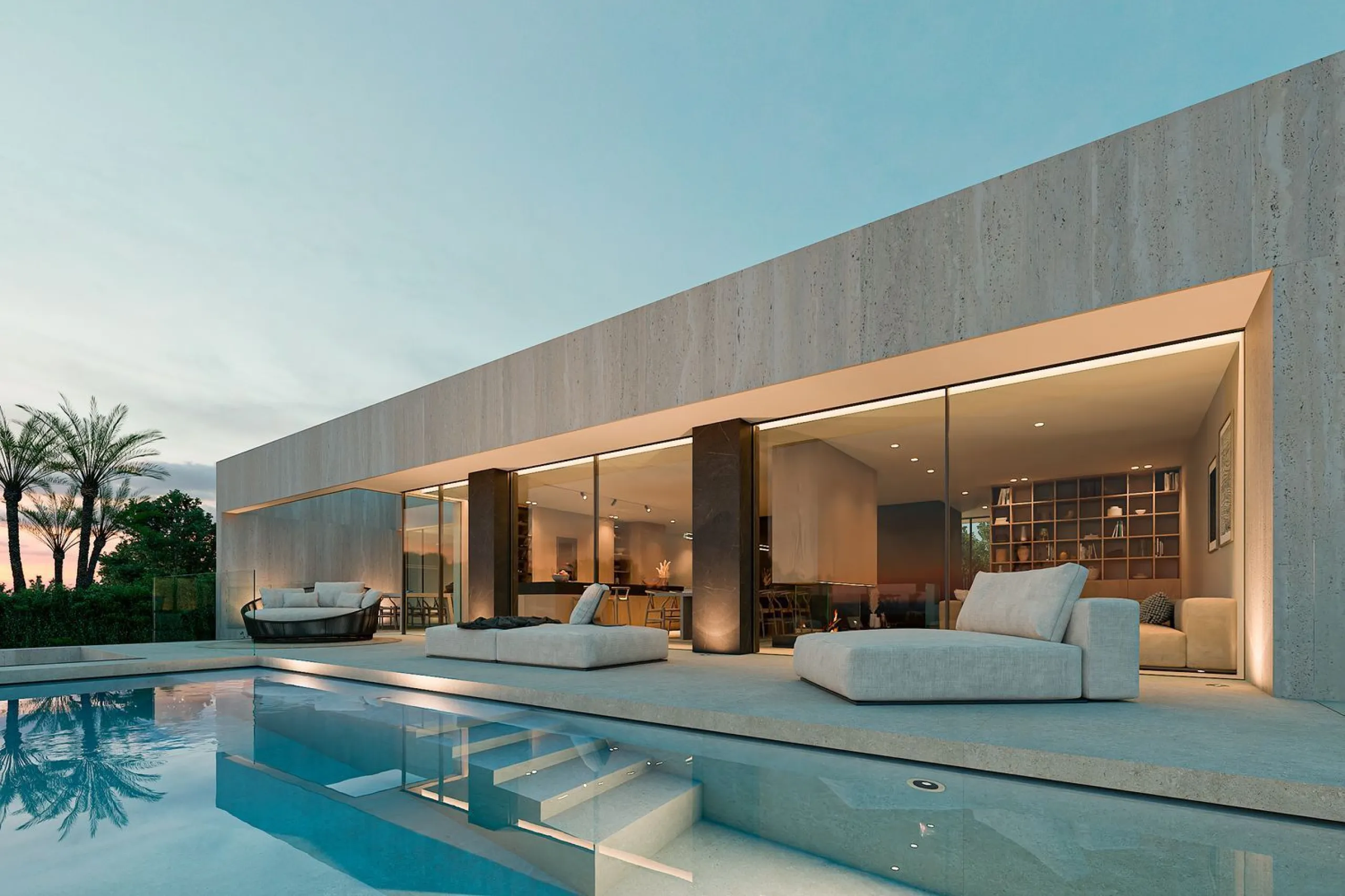 Moderne Villa mit Meerblick in Teià, Barcelona