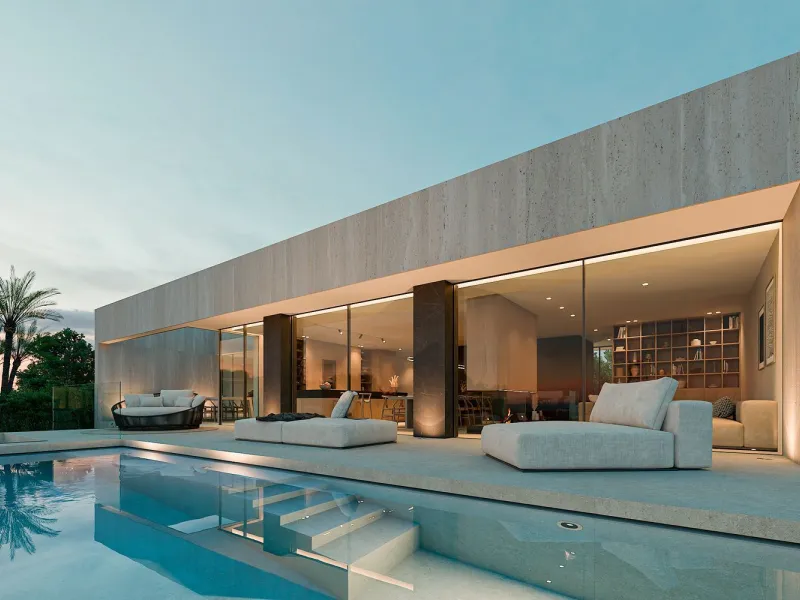 Contemporary Villa with Sea Views in Teià, Barcelona