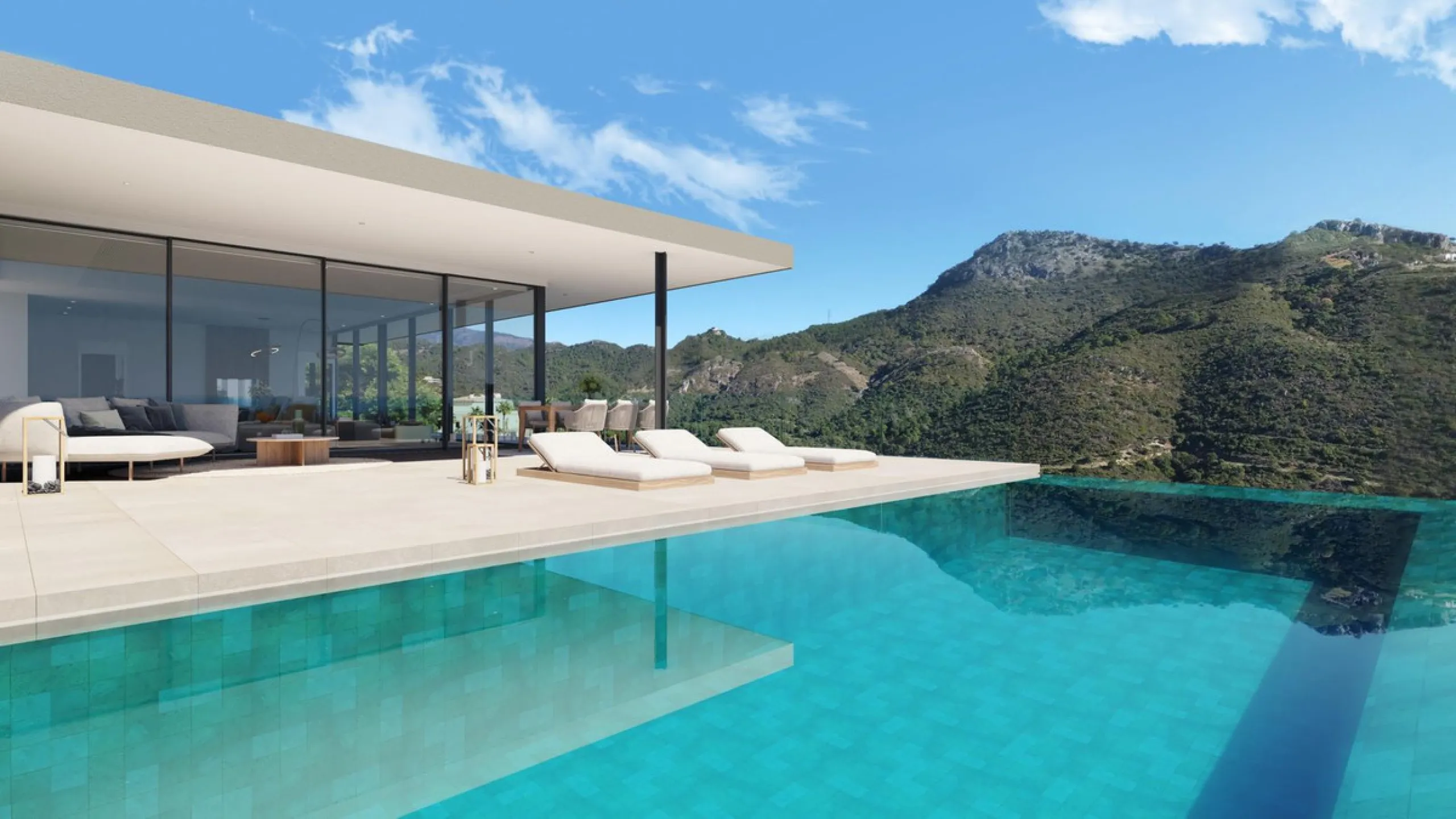 Horizon 1 is the first of a truly remarkable collection of contemporary villas from renowned Belgian architect, Gie Wollaert, already responsible for the design of some of the finest properties on the Costa del Sol. This ´hanging house´ will be built into