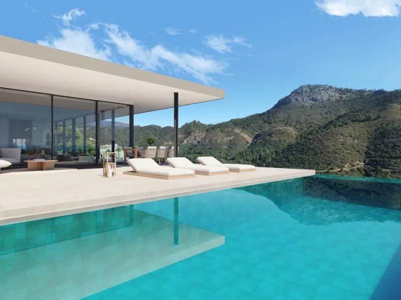 Horizon 1 is the first of a truly remarkable collection of contemporary villas from renowned Belgian architect, Gie Wollaert, already responsible for the design of some of the finest properties on the Costa del Sol. This ´hanging house´ will be built into