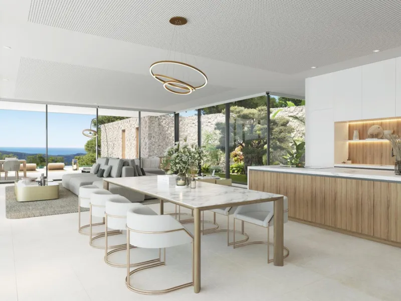 Horizon 1 is the first of a truly remarkable collection of contemporary villas from renowned Belgian architect, Gie Wollaert, already responsible for the design of some of the finest properties on the Costa del Sol. This ´hanging house´ will be built into