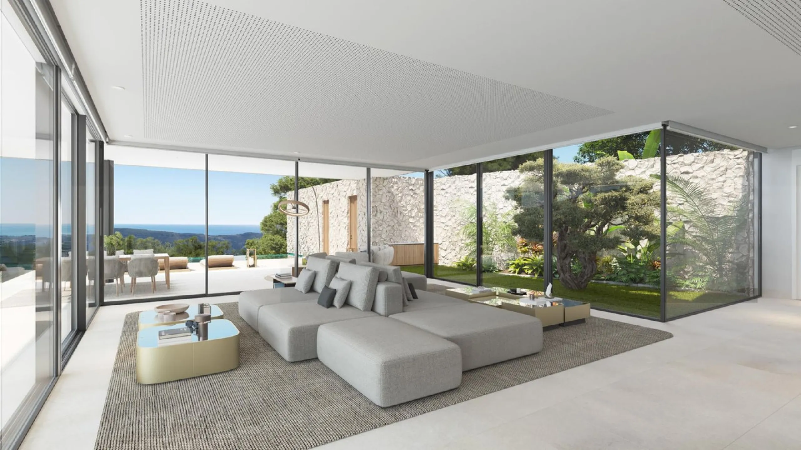 Horizon 1 is the first of a truly remarkable collection of contemporary villas from renowned Belgian architect, Gie Wollaert, already responsible for the design of some of the finest properties on the Costa del Sol. This ´hanging house´ will be built into