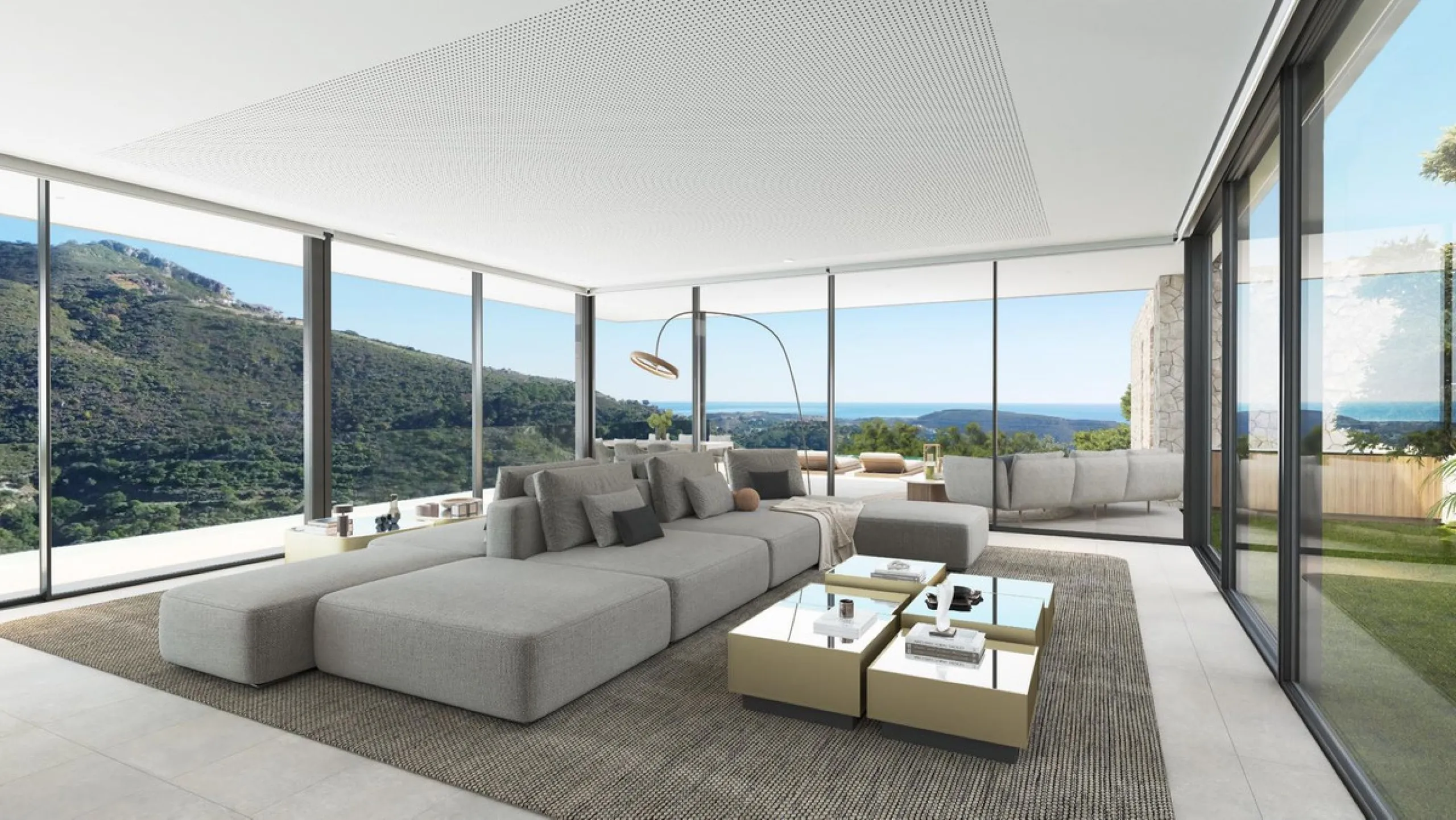 Horizon 1 is the first of a truly remarkable collection of contemporary villas from renowned Belgian architect, Gie Wollaert, already responsible for the design of some of the finest properties on the Costa del Sol. This ´hanging house´ will be built into