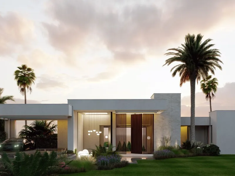 Spacious plot in a gated community of Puerta Del Almendro with an approved project and building license for the construction of three unique villas, designed by one of the most renowned architects on the Costa del Sol.