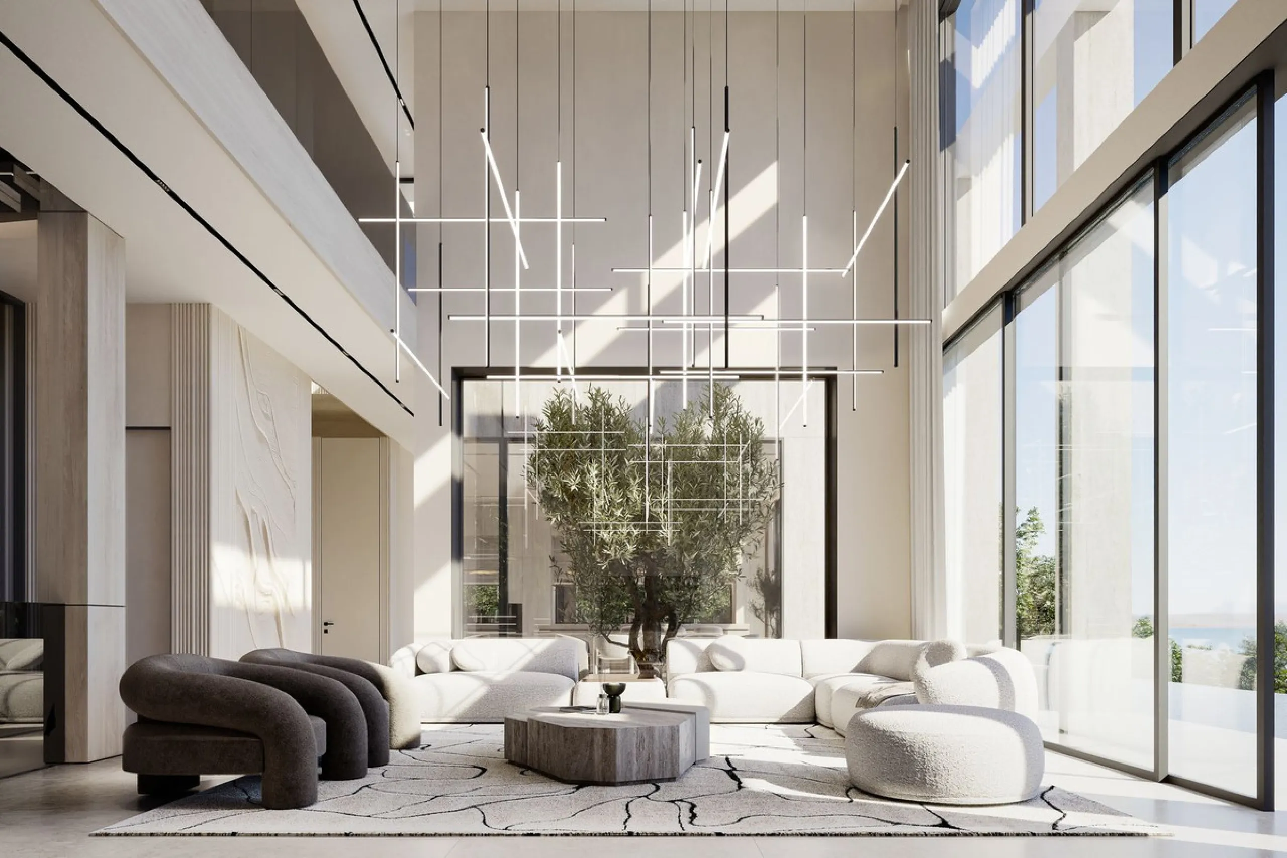 Set within the exclusive gated community of Montemayor, this unfurnished contemporary villa is offered for sale off-plan and currently under construction, with completion scheduled for September 2026. Designed to combine modern architecture with its natur