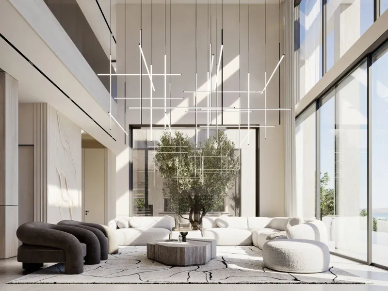 Set within the exclusive gated community of Montemayor, this unfurnished contemporary villa is offered for sale off-plan and currently under construction, with completion scheduled for September 2026. Designed to combine modern architecture with its natur