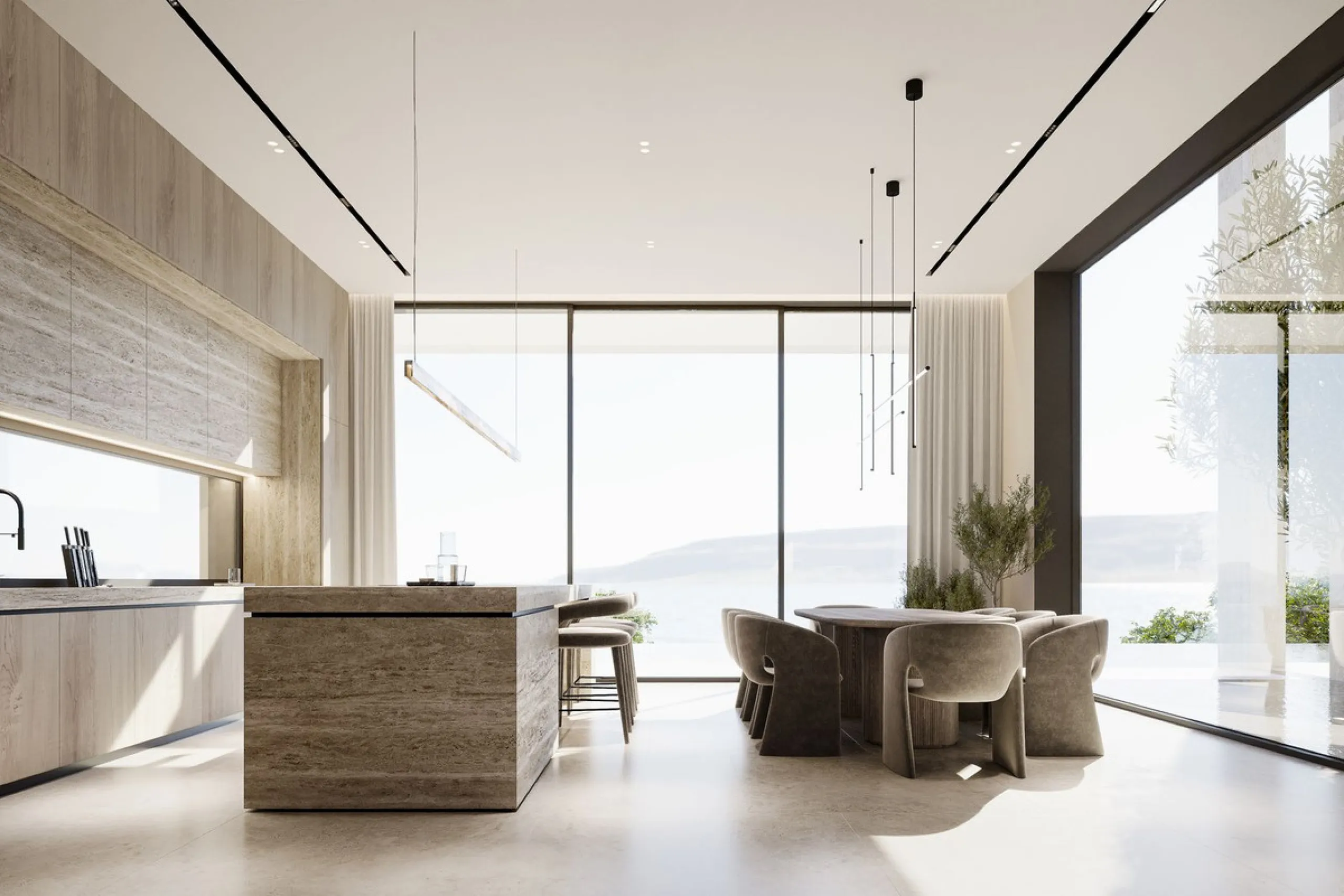 Set within the exclusive gated community of Montemayor, this unfurnished contemporary villa is offered for sale off-plan and currently under construction, with completion scheduled for September 2026. Designed to combine modern architecture with its natur