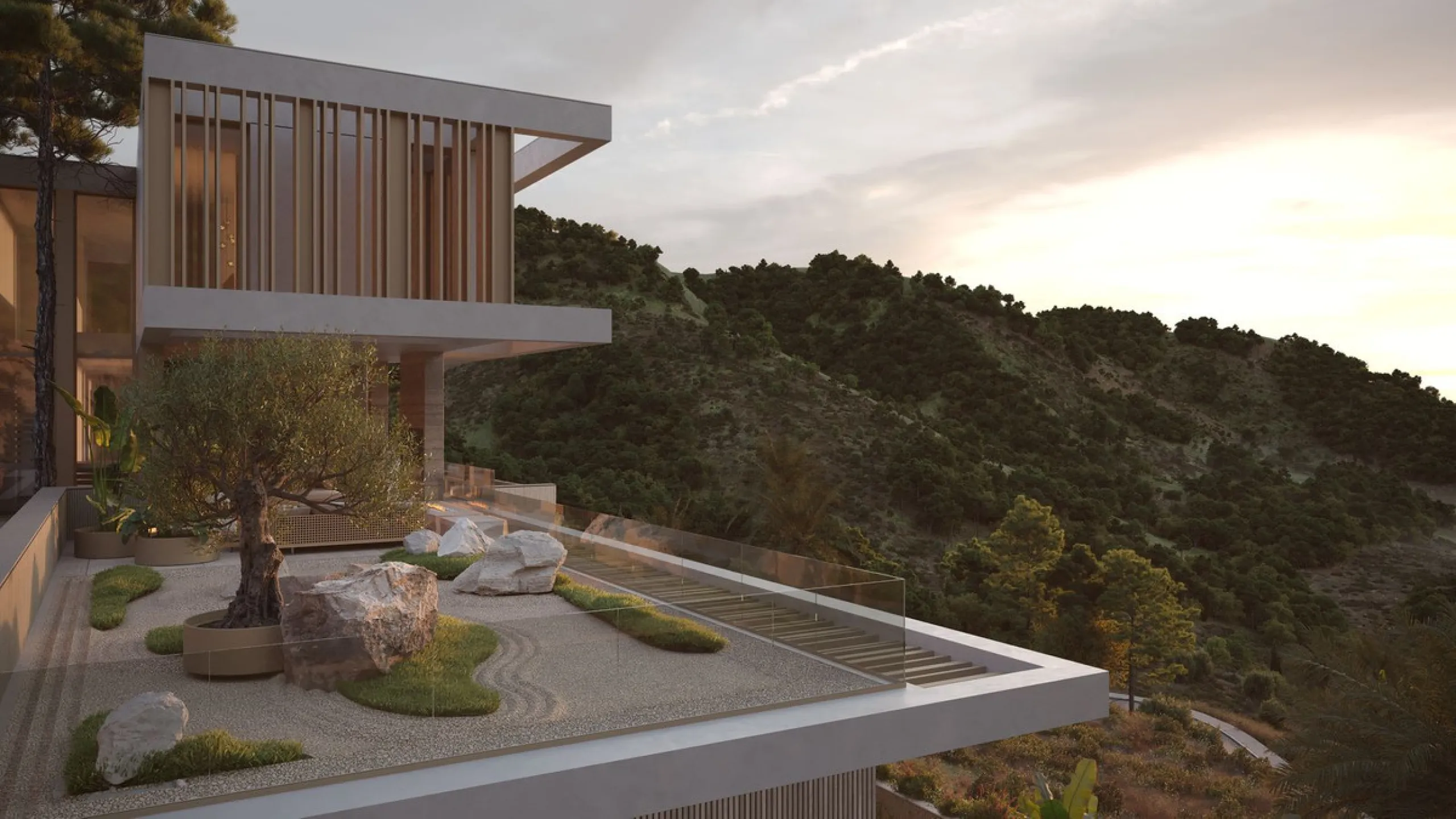 Set within the exclusive gated community of Montemayor, this unfurnished contemporary villa is offered for sale off-plan and currently under construction, with completion scheduled for September 2026. Designed to combine modern architecture with its natur