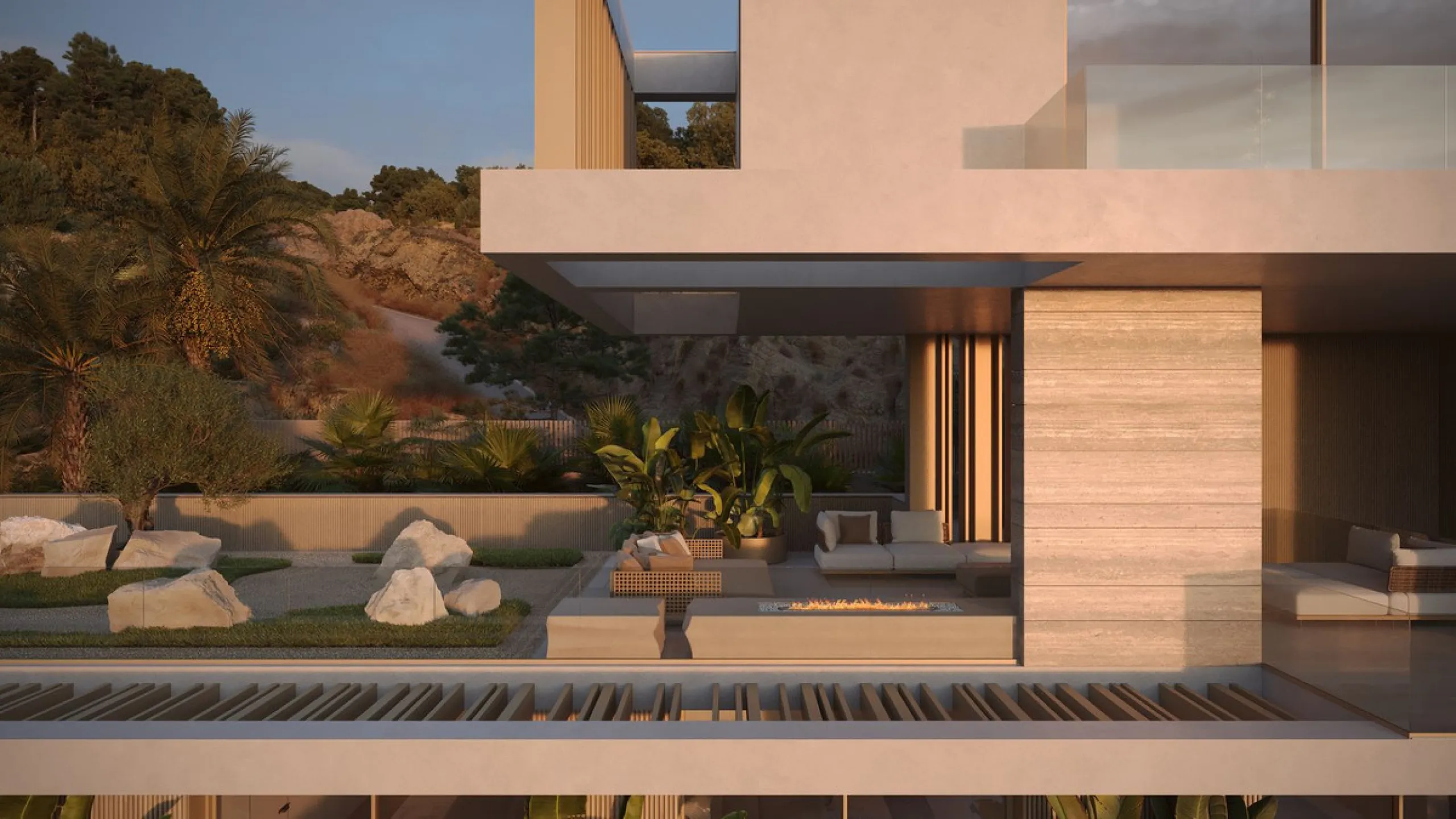Set within the exclusive gated community of Montemayor, this unfurnished contemporary villa is offered for sale off-plan and currently under construction, with completion scheduled for September 2026. Designed to combine modern architecture with its natur