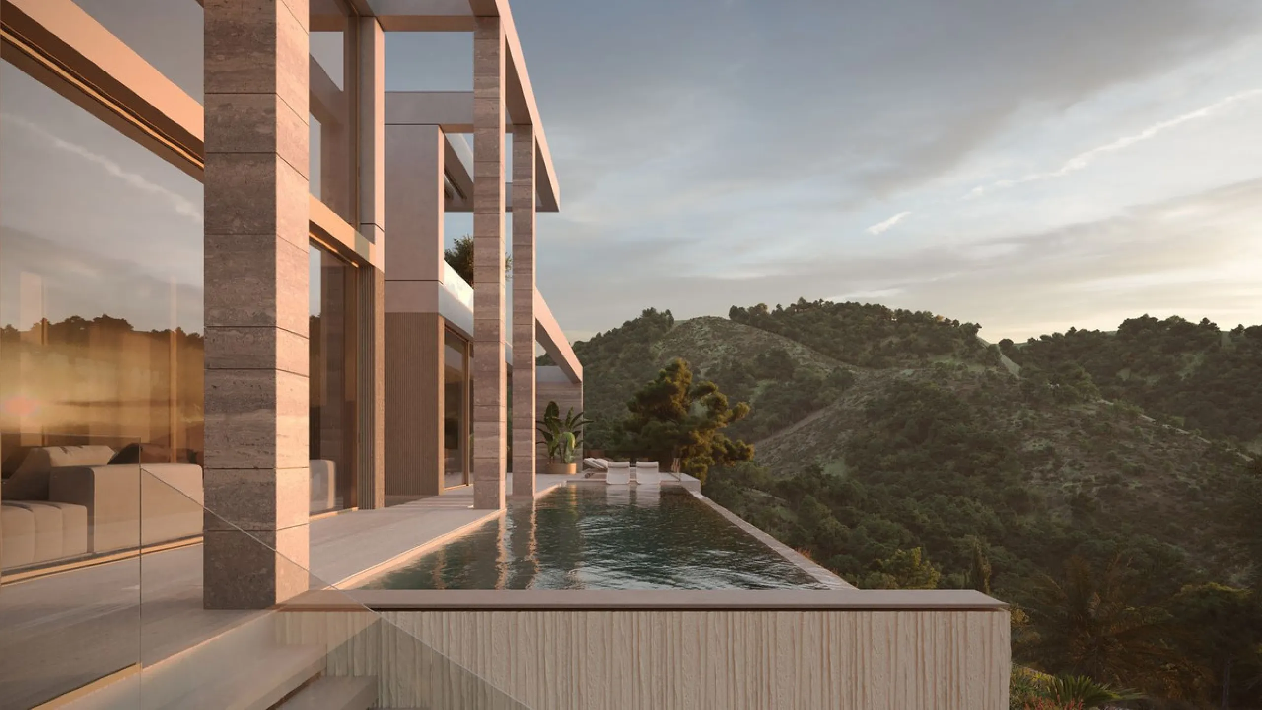 Set within the exclusive gated community of Montemayor, this unfurnished contemporary villa is offered for sale off-plan and currently under construction, with completion scheduled for September 2026. Designed to combine modern architecture with its natur