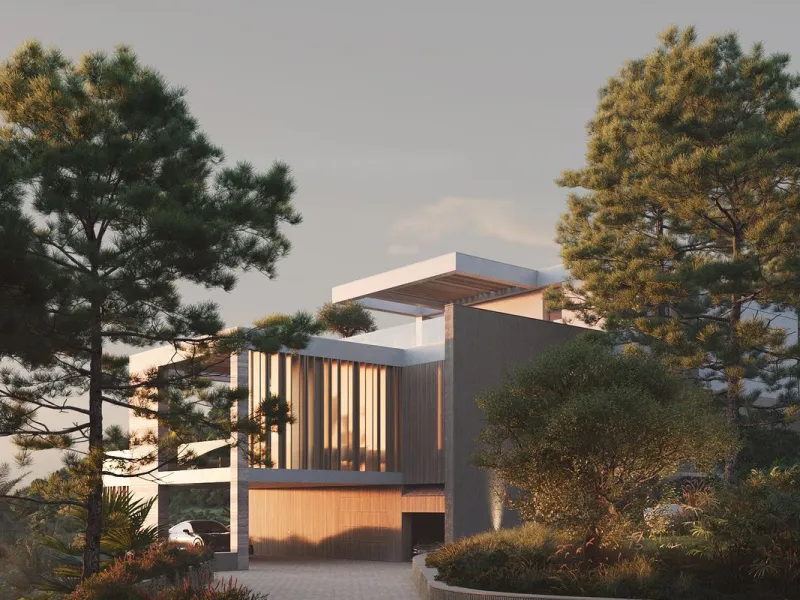 Set within the exclusive gated community of Montemayor, this unfurnished contemporary villa is offered for sale off-plan and currently under construction, with completion scheduled for September 2026. Designed to combine modern architecture with its natur