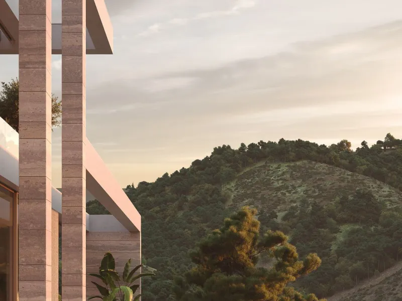 Set within the exclusive gated community of Montemayor, this unfurnished contemporary villa is offered for sale off-plan and currently under construction, with completion scheduled for September 2026. Designed to combine modern architecture with its natur