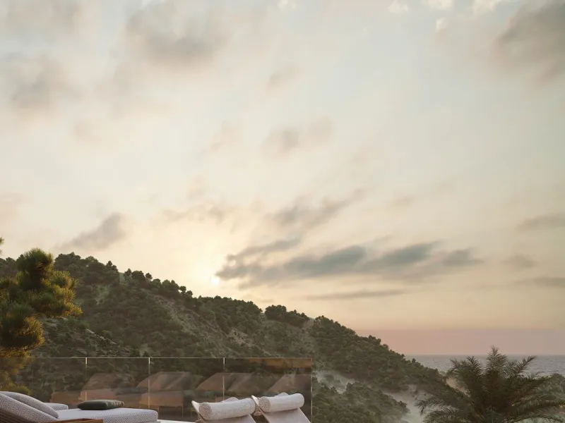 Set within the exclusive gated community of Montemayor, this unfurnished contemporary villa is offered for sale off-plan and currently under construction, with completion scheduled for September 2026. Designed to combine modern architecture with its natur