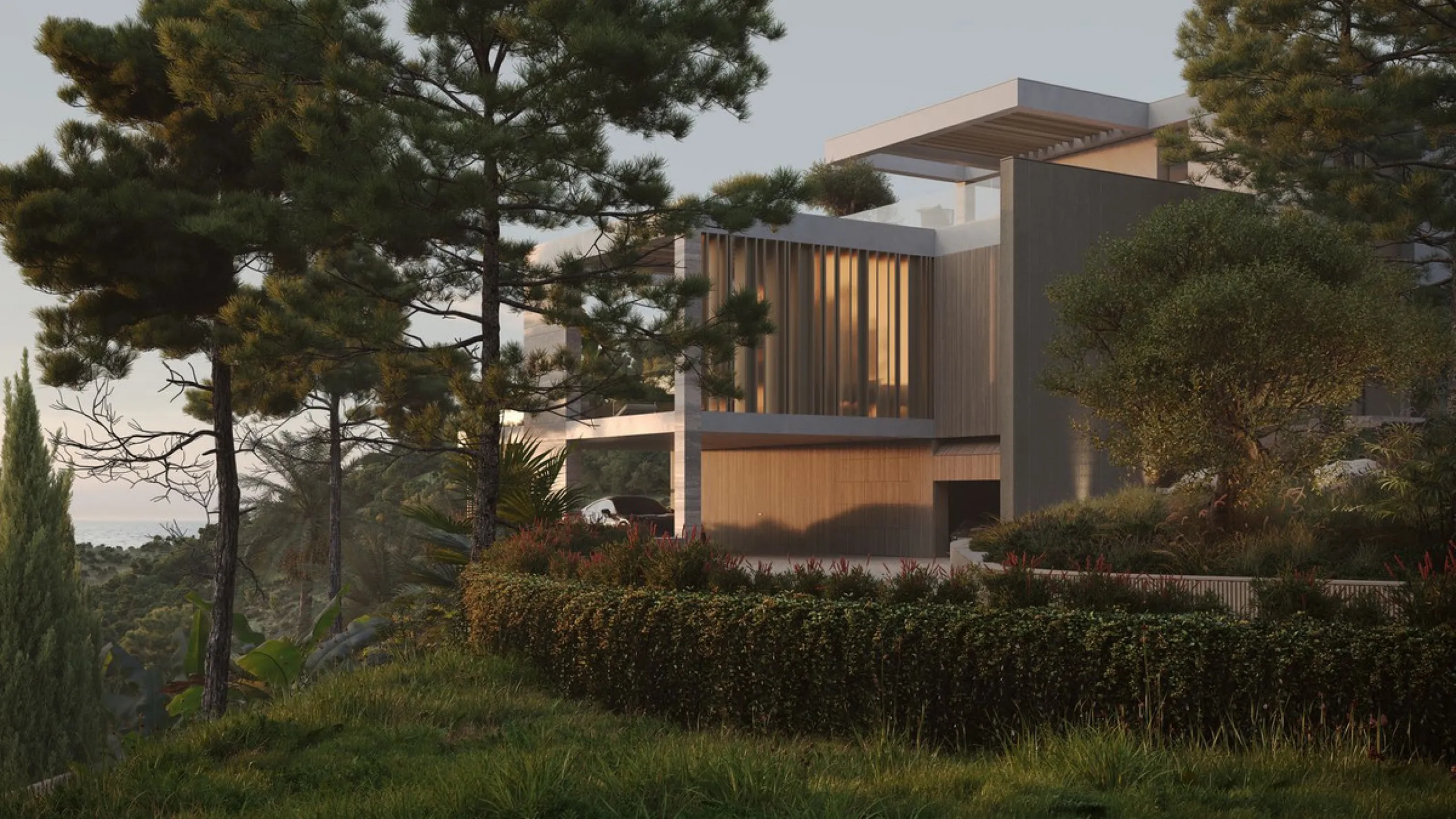 Set within the exclusive gated community of Montemayor, this unfurnished contemporary villa is offered for sale off-plan and currently under construction, with completion scheduled for September 2026. Designed to combine modern architecture with its natur