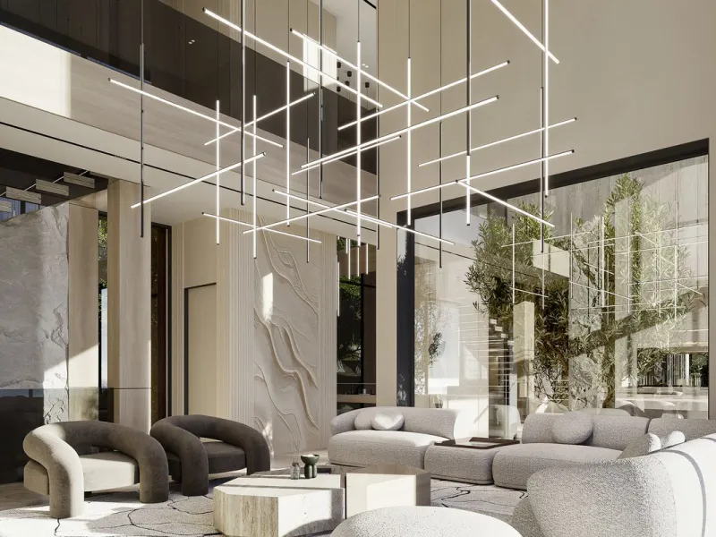 Set within the exclusive gated community of Montemayor, this unfurnished contemporary villa is offered for sale off-plan and currently under construction, with completion scheduled for September 2026. Designed to combine modern architecture with its natur
